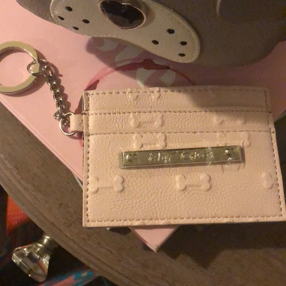 NWT Betsy Johnson backpack and card case gift set - Picture 3 of 8